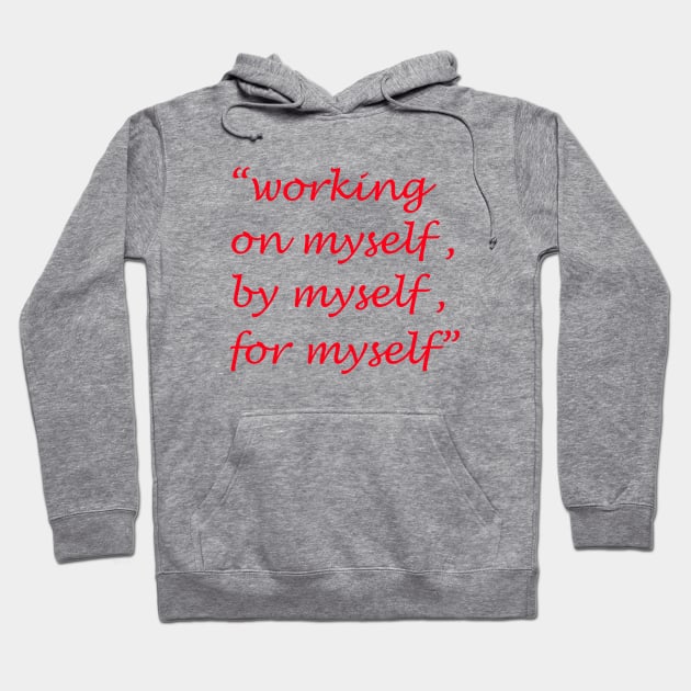 Myself Hoodie by MIXOshop